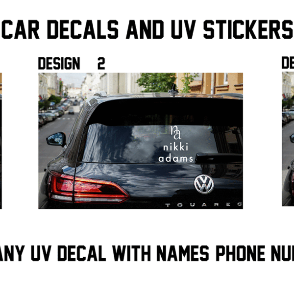Nikki Adams Real Estate Car Decals & UV Stickers